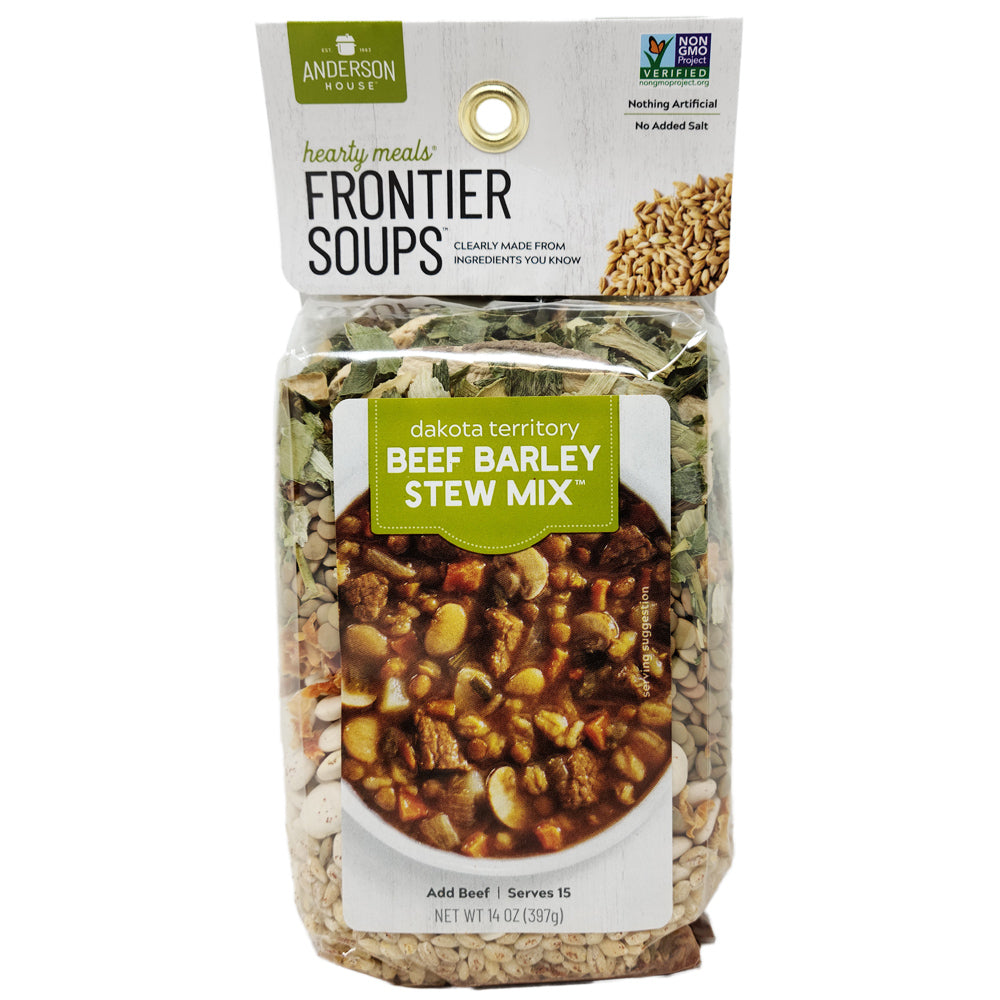 Frontier Beef Barley Bean Stew Mix-14 oz.